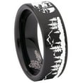 thumbnail image 6 of Nature Landscape Tungsten Carbide Ring, 6 of 9