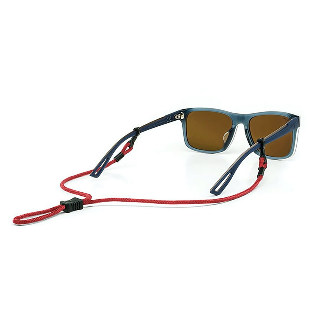 Croakies Terra Spec Adjustable Eyewear Retainer Spec Ends Red Strap for