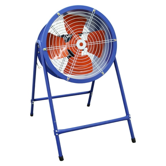 INTSUPERMAI 16 Inch Industrial Blower Axial Fan Portable Ventilation Fan Exhaust Extractor 220V