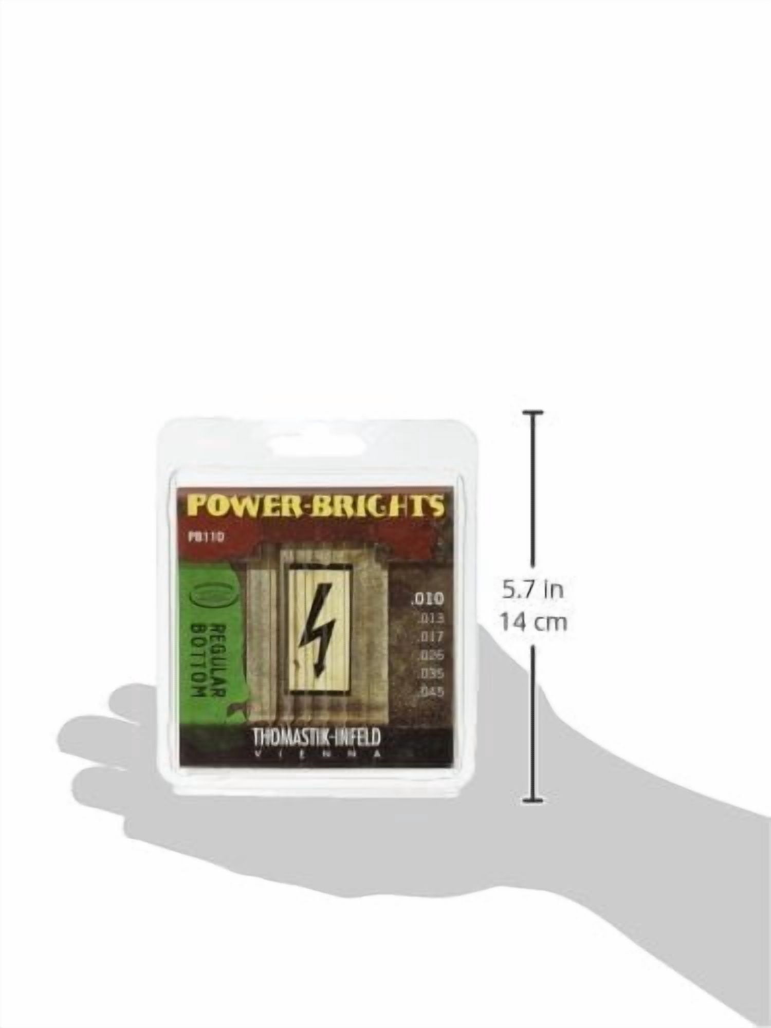 Thomastik Power-Brights Electric Guitar Strings Medium Light (10 - 45)