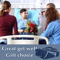 thumbnail image 4 of Get Well Gifts for Women/Men Blanket Blue 50"x60", Get Well Gifts for Women After Surgery, Get Well Soon Gifts for Men, at Least You Dont Have to Wear A Cone Throw Blankets, 4 of 6
