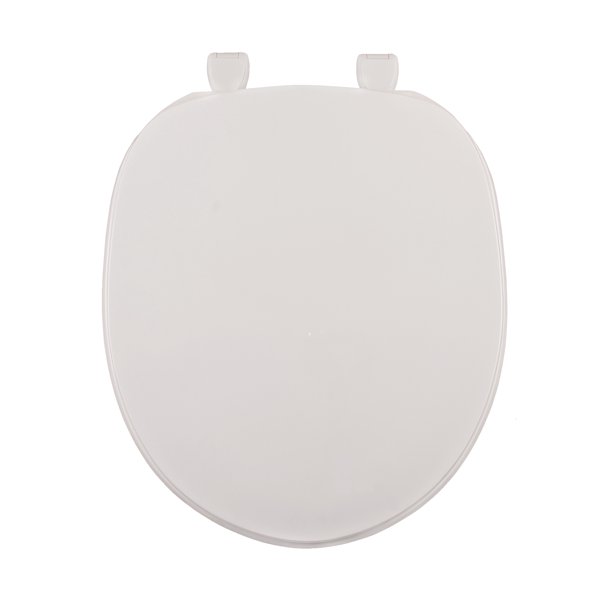 Centoco 200001 Round Plastic Toilet Seat, Residential and Light Weight
