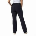 thumbnail image 6 of 32 Degrees Wide Leg Pants Woman - Ribbed Semi-Flare Pant - Yoga Pants for Women (Black, Small), 6 of 7