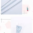 thumbnail image 5 of Pure White2 Unidades De Luz De Lluvia Meteor Serie 8 Tubos 30cm Solar esquí esquí Gafas de esquí, 5 of 5