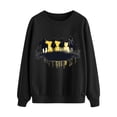 thumbnail image 4 of Bcresic Women's Vintage Shirt Top Silhouetted Graphic Tshirt Sweatshirt Teen Girls Long Sleeve Crewneck Sweatshirt Loose Tunic Outfit Spring Pullover Clothing,#08_Long Sleeve Shirt Black,XX-Large, 4 of 4