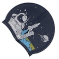 thumbnail image 2 of Swimming Head Cover, Silicone Effective Swim  Protective  For Water Sports For Adult Spaceman Printing, 2 of 8