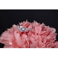 thumbnail image 4 of 1.97 ct Round Cut Moissanite 3 Stone 18K White Gold Womens Engagement Ring, 4 of 6
