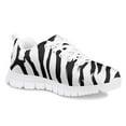 thumbnail image 2 of Pzuqiu Zebra Print Sneakers Girls Size 2 Mesh Breathable Kids Tennis Running Shoes Outdoor Sport Shoes Walking Shoes Lightweight, 2 of 5