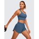 thumbnail image 3 of Shorts CRZ YOGA Dolphin para mujer para correr con tiro interno de 7.5 cm, 3 of 6