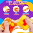 thumbnail image 2 of Set de juguetes sensoriales ZaxiDeel, paquete de 4, clasificadores de colores para niños, 2 of 8