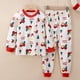 thumbnail image 2 of Conjunto de pijamas de Navidad para niños, ropa interior para niños, niñas y adolescentes, ropa de dormir para bebés, conjunto de parte superior e inferior, Otoño e Invierno, 2 of 4