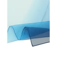 thumbnail image 4 of INSPIRE CHIC Women's Scarf Chiffon Silky Gradient Color Lightweight Long Wrap Shawl Dark Light Blue, 4 of 7