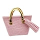 thumbnail image 5 of Bolso de mano femenino a escala 1/6, accesorios para muñecas BJD, decoración para escenas de juego de rol rosa, 5 of 9