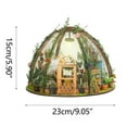 thumbnail image 3 of Mefallenssiah Diy Cabin Mini Flower House Small House Building Model Wooden Assembly Decoration Diy Gift Decoration, 3 of 9