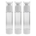 thumbnail image 4 of 3pcs Travel Lotion Bottles Multi Function Vacuum Cosmetic Sub Bottles Refillable Durable Containers for Shampoo, Lotion, Essential Oils, 4 of 4