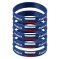 thumbnail image 4 of RomaMX 5 piezas Bandera de país Pulsera impresa Pulsera deportiva de silicona elegante Anillo de mano Pulsera para juego deportivo Partido de fútbol (Rusia), 4 of 7