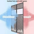 thumbnail image 4 of QualitChoice Rideau de Porte Isolé avec Revêtement PU Bloque le Froid et le Chaud à l'Intérieur, Pouvant Isoler Efficacement Style 2 95*230 cm, 4 of 6