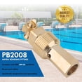 thumbnail image 3 of Kit de unión para piscina Aoheke PB-2008, accesorio de latón MPT de 1", 3 of 7