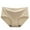 Beige, variant on ameIAEA High Waist Seamless Underwear for Women No Show Panties Full Coverage Comfortable Brief