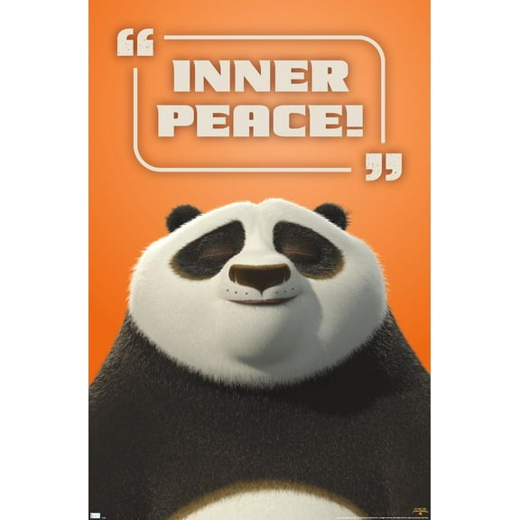 Kung Fu Panda 4 - Inner Peace Wall Poster, 22.375" x 34"