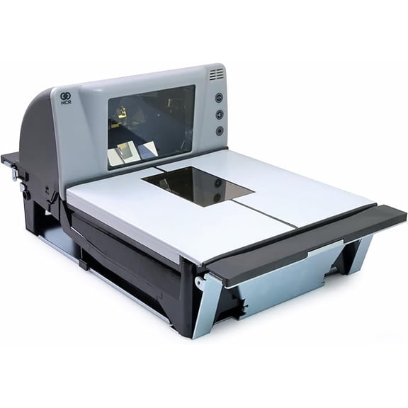 Restored NCR RealScan 74 Low-Profile Bi-Optic Scanner 7874-4003 w/Extender Kit (Refurbished)