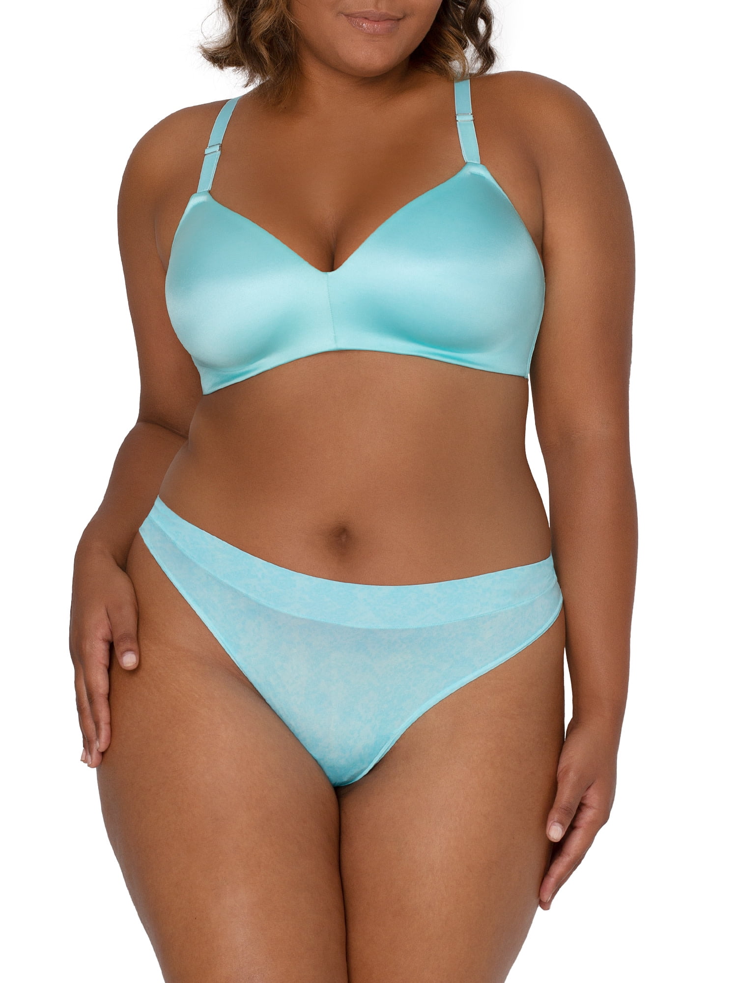 Secret Treasure Women's Wireless Bra With Back and Side Smoothing, Style-ST387