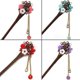 thumbnail image 3 of Palillos para el Cabello KAIYANG Vintage Madera con Borlas, 3 of 4