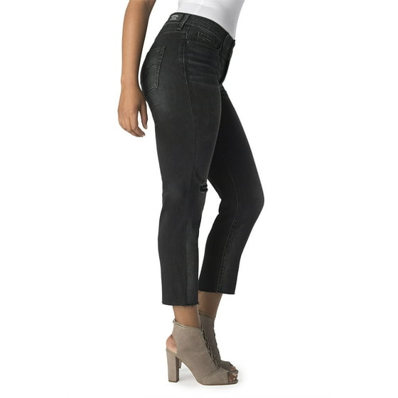 signature levi strauss high rise slim