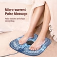 thumbnail image 6 of EMS Foot Massager Mat, Heated Foot Massager Pad for Pain Plantar Relief, Muscle Relaxation, Remote Control Foldable Legs & Feet Massager Pad with 8 Modes, 19 Levels, Gifts for Women Men, 6 of 10