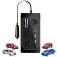 thumbnail image 1 of Inversor Corriente para Automóvil 200W DC 12V A AC 110V Computadora Portátil, 1 of 9