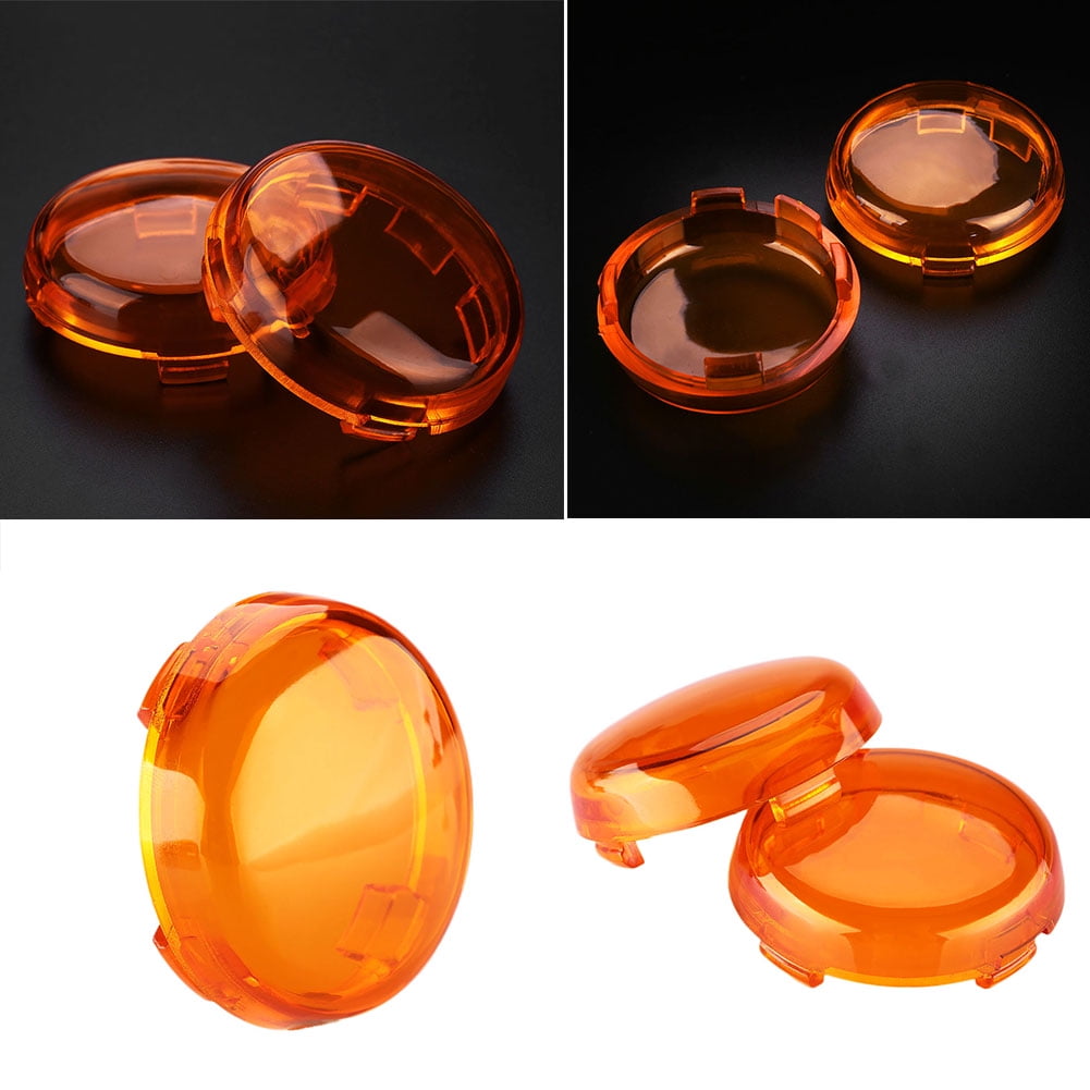 Motorcycle Lamp Shade Motorcycle Light Cover Brown Front for Harley