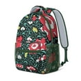 thumbnail image 2 of Peony and Butterfly Floral Backpack - Lightweight Student Backpack for College, 2 of 6