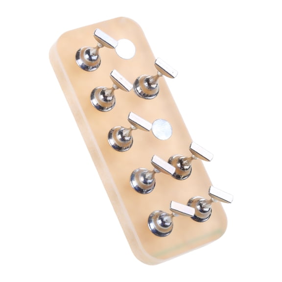 Portable Magnetic Acrylic Nail Tips Holder Training Stand for Nail Art Practice and Display