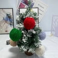 thumbnail image 2 of 2PCS Crochet Yarn Christmas Tree Decorations Colorful Festival Holiday Homes Decoration Accessories, 2 of 8