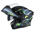 thumbnail image 2 of JIEKAI Motorcycle Helmet Motorcycle Uncovered Helmet Flip Chin Double Visor Full Face Motorcycle Helmet, 2 of 7