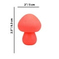 thumbnail image 4 of Doc Johnson Mochi Mushroom Vibe 10 Function Silicone Rechargeable Clitoral Vibrator, Peach, 4 of 9