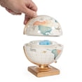 thumbnail image 2 of Scentsationals Wax Melt Warmer, Wax Warmer for Scented Wax Melts - Retro Collection Vintage Travel Globe - Candle Wax Melter for Fragrance Cubes and Tarts, 2 of 6