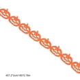 thumbnail image 3 of Halloween Wired Ribbon 5 Yards, Pumpkin Bat Witch Hat Printed Craft Ribbon for DIY Wreaths, Gift Wrapping, Bows, Floral Arrangements, Halloween Party and Fall Decoration Supplies, 3 of 6