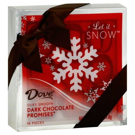 dove chocolate box gift dark silky smooth oz