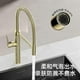 thumbnail image 2 of Feder universal pullout kitchen faucet, carved faucet for hot and cold water, can be rotated and telescopic, copper body, 2 of 5