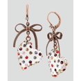 thumbnail image 2 of Boucles d'Oreilles Coeur Multi Lucite, 2 of 3