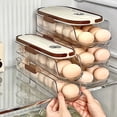 thumbnail image 3 of Transemion Clever Egg Containers For Refrigerators Easy Grip And Stacking Buckle Egg Storage Refrigerator type 1, 3 of 6