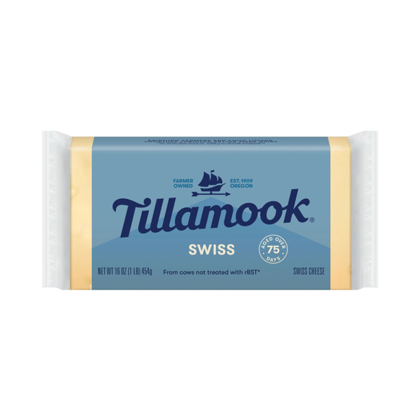Tillamook Swiss Cheese Loaf, 1 lb
