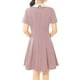 thumbnail image 4 of Dde San Patricio Casual PaMujer, Cuello Peter Pan, Mangas Cortas, Vestido De Punto Acampanado Por EnciDe RodilRoM, 4 of 4