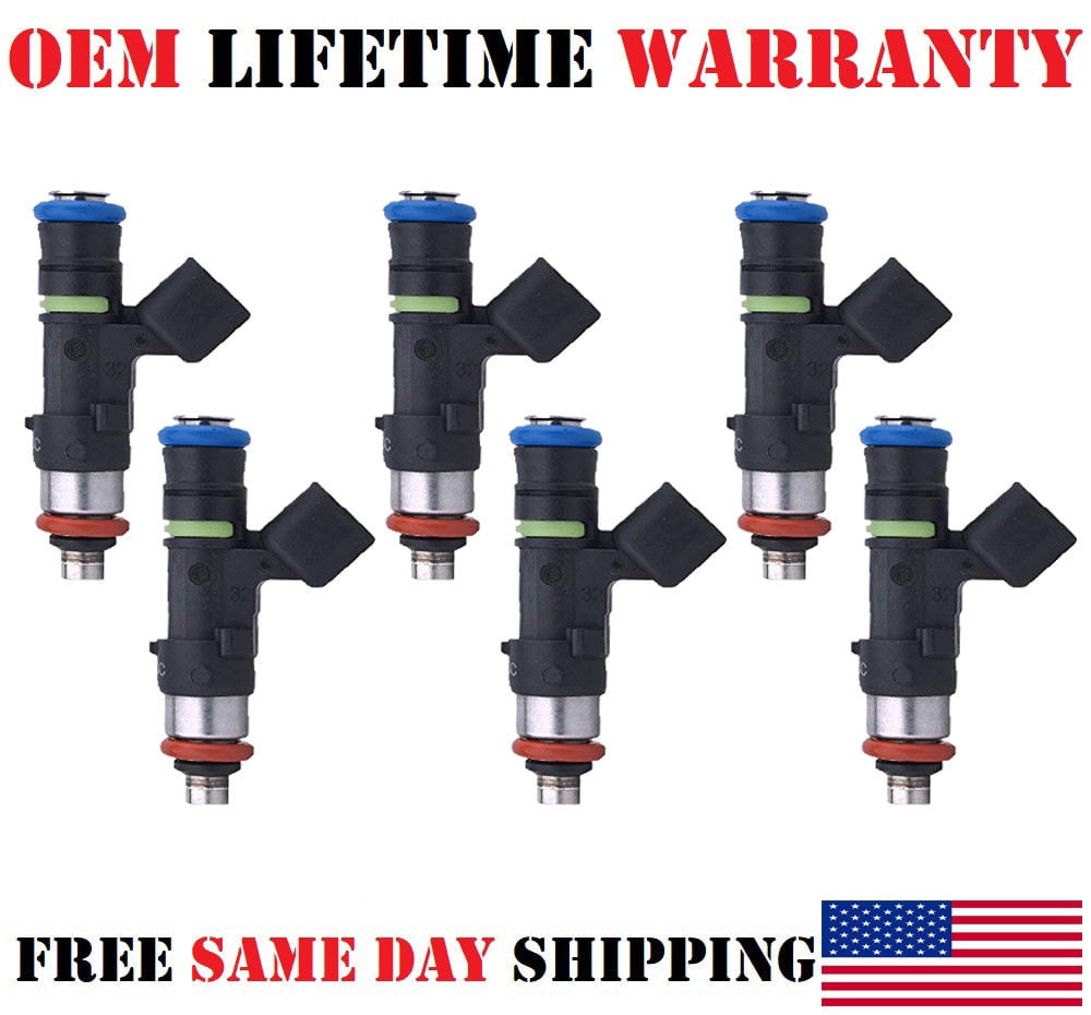 6x Fuel Injectors For Bosch Ford Explorer Ranger Mazda B4000 4.0L V6 0280158055