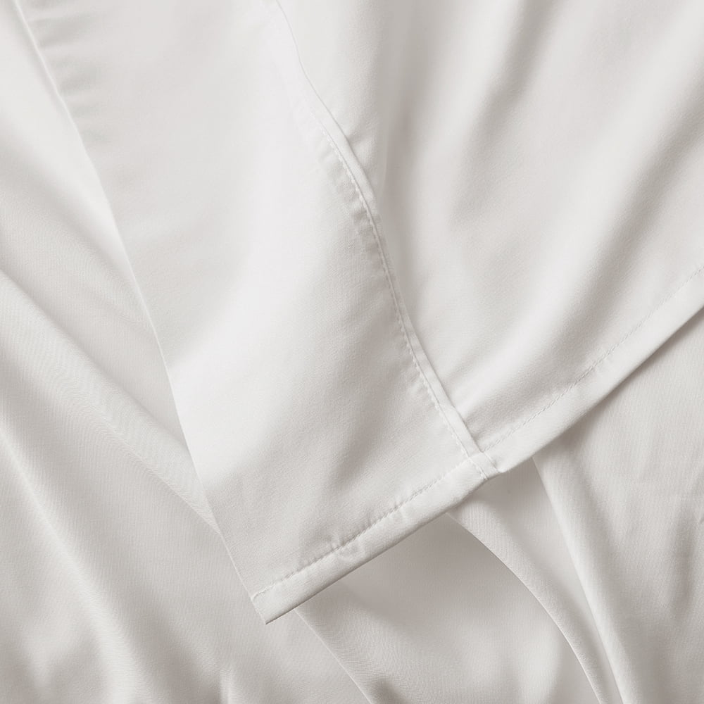 Serta So Soft Solid Sheet Set, Queen, Beige, 6 Piece Set