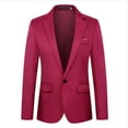 thumbnail image 1 of WEIYLL Hauts pour Garçons Enfants Tout-Petits Bébés Printemps Automne Costume à Manches Longues Rouge Manteaux, 1 of 2