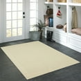 thumbnail image 2 of Mainstays Dylan Solid Diamond Olefin Beige Indoor Area Rug, 4'x5'4", 2 of 9