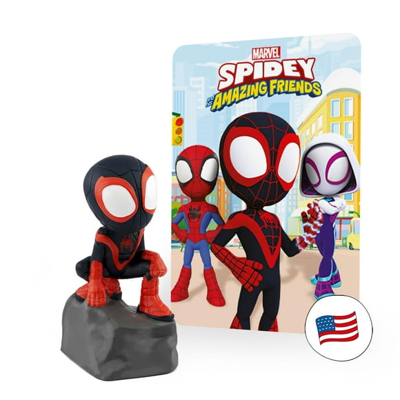 El personaje de reproducción de audio Tonies Spin Marvel Spidey Friends