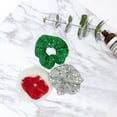 thumbnail image 2 of OUNONA 5Pcs Elastic Hair Bands with Sequins Green Stylish Hair Bands for Everyday Wear, 2 of 6